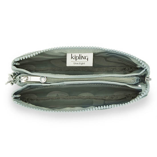 Kipling Creativity Large Printed Pouch Taske Turkis | DK 2097UZ